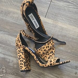 Steve Madden Leopard Print Women's Heels